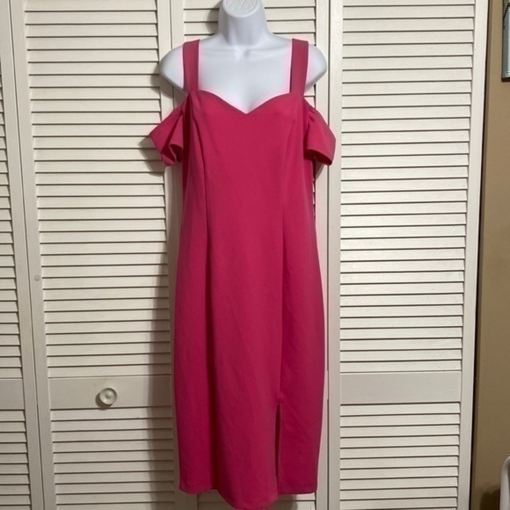 Bisou Bisou Kissable Pink Kiss Dress! - Picture 1 of 14